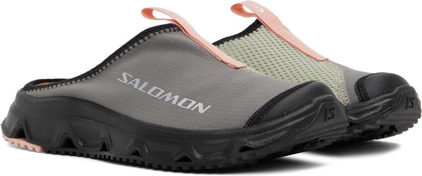 Salomon Gray & Green RX 3.0 Slides - Picture 3