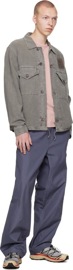 Salomon Gray & Taupe XT-6 Mindful Sneakers - Picture 5