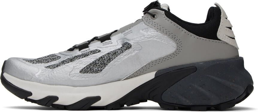 Salomon Silver & Gray Speedverse PRG Sneakers - Picture 6