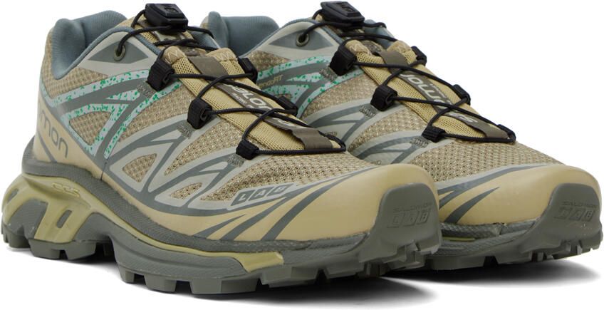 Salomon Taupe & Gray XT-6 Mindful Sneakers - Picture 2