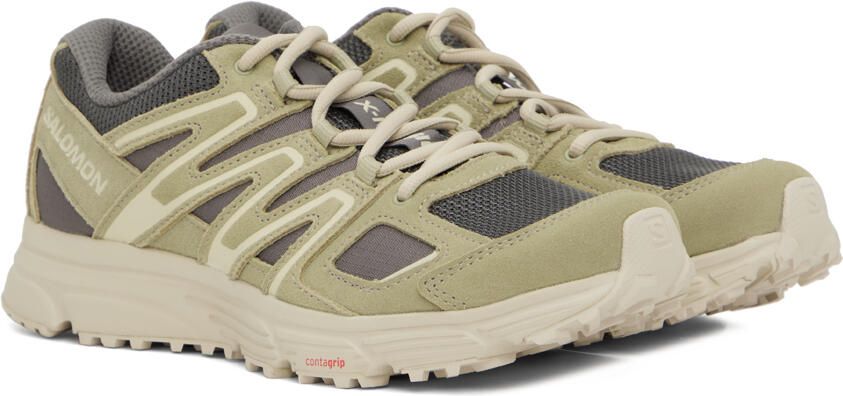 Salomon Taupe X-MISSION 4 Sneakers - Picture 2