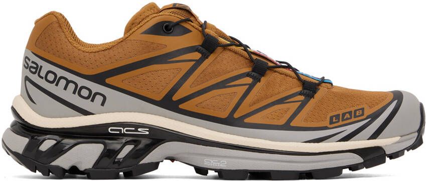 Salomon Tan XT-6 Sneakers - Picture 6