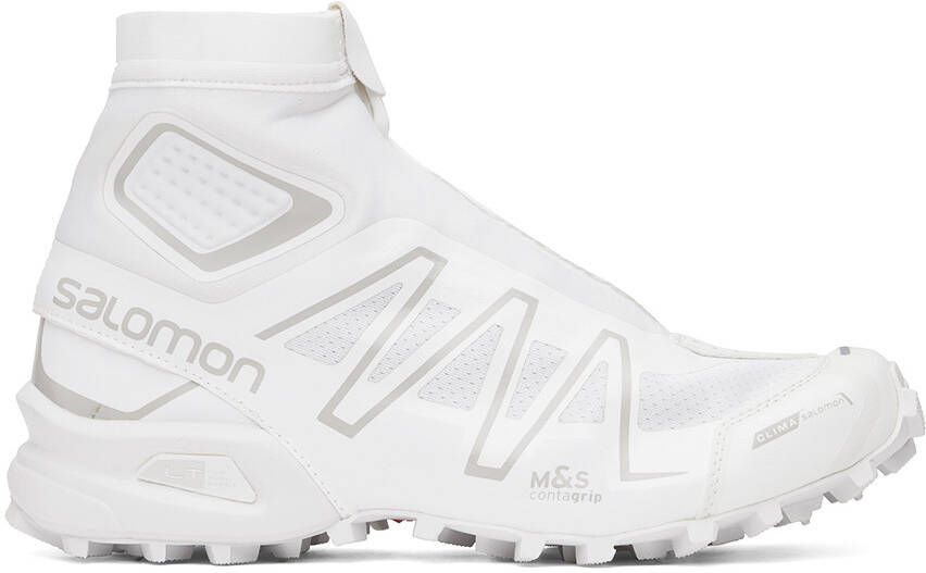 Salomon White Snowcross Sneakers