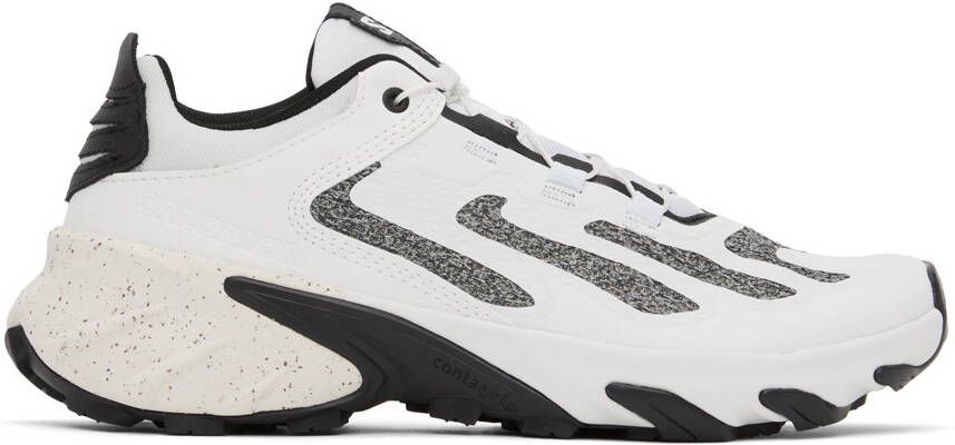 Salomon White & Gray Speedverse PRG Sneakers - Picture 2