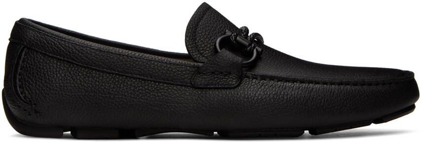 Ferragamo Black Driver Loafers - Picture 5