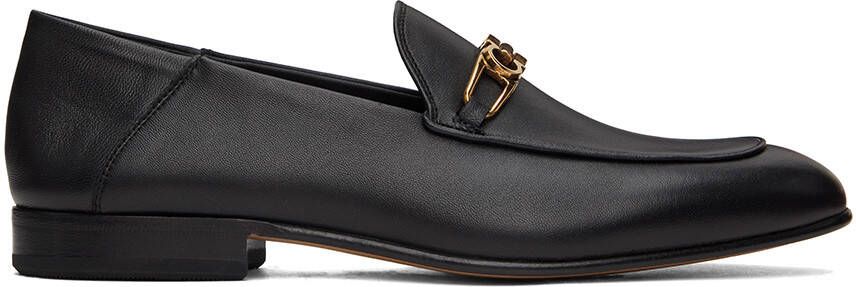 Ferragamo Black Gancini Loafers - Picture 5