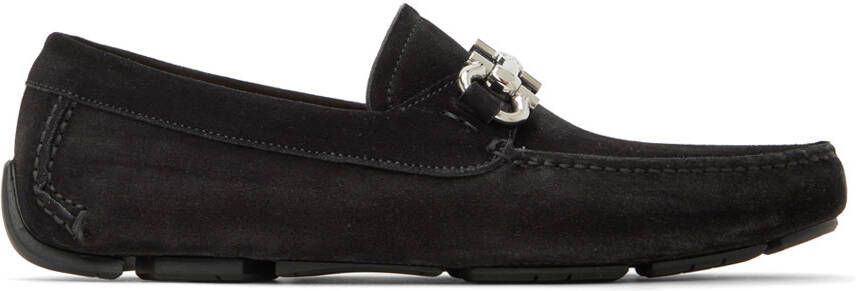 Ferragamo Black Parigi Loafers - Picture 5