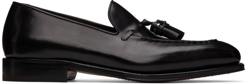 Salvatore Ferragamo Black Tassel Loafers - Picture 4