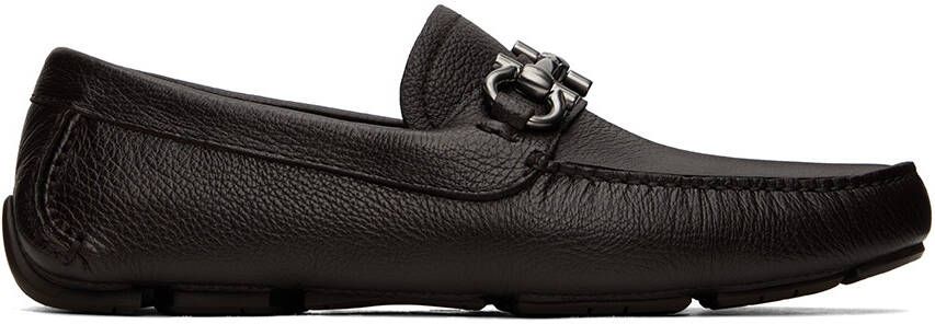 Ferragamo Brown Driver Loafers - Picture 5