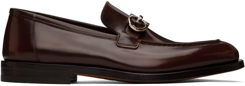 Ferragamo Brown Gustav Loafers - Picture 5