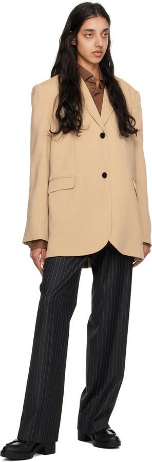 Santoni Black Loafer Heels - Picture 4