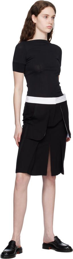 Santoni Black Strap Loafers - Picture 4