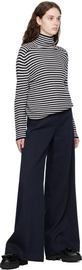 Santoni Black Tassel Loafers - Picture 4