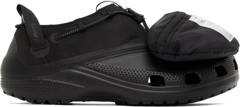Satisfy Black Crocs Edition Classic Clogs - Picture 5