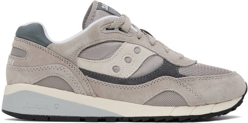 Saucony Gray Shadow 6000 Sneakers - Picture 5