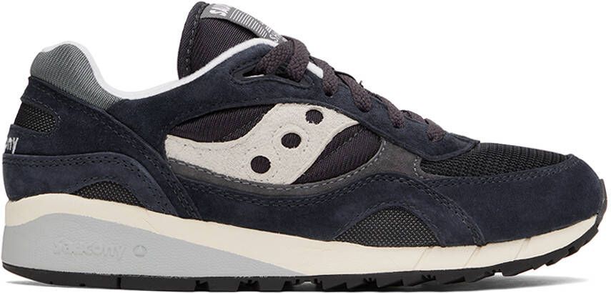 Saucony Navy Shadow 6000 Sneakers - Picture 4