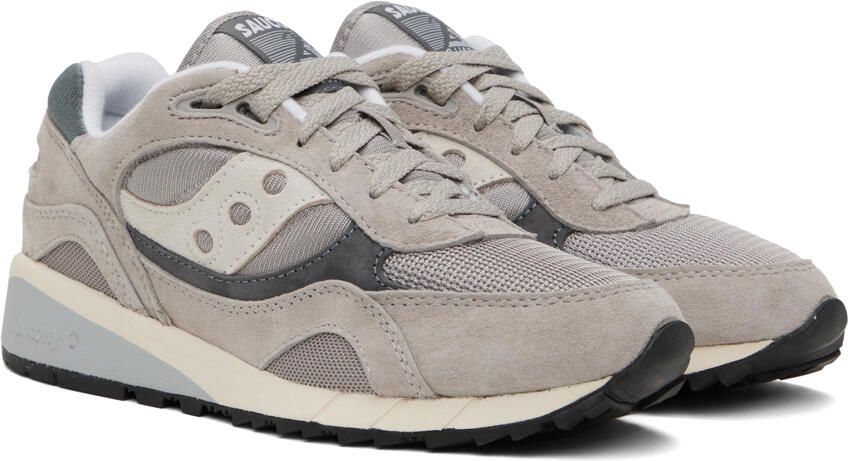 Saucony Gray Shadow 6000 Sneakers - Picture 2