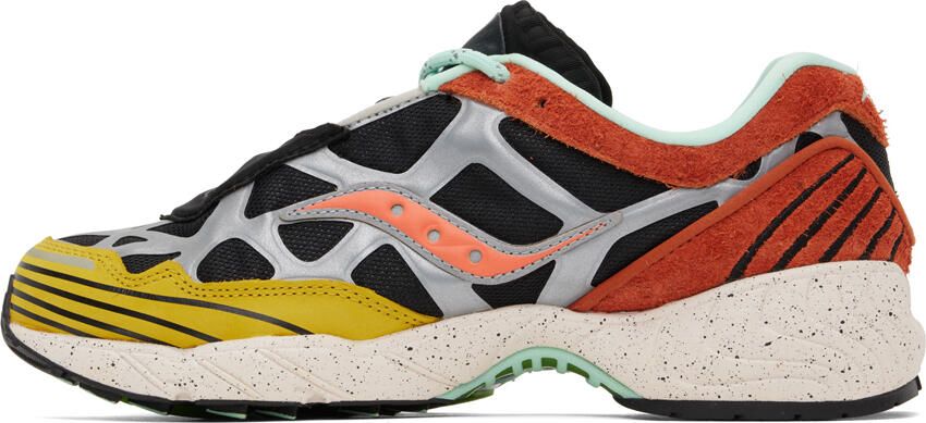 Saucony Multicolor Grid Web Sneakers - Picture 3