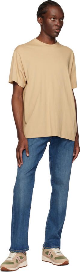 Saucony Tan & Green Shadow 5000 Mushroom Sneakers - Picture 4