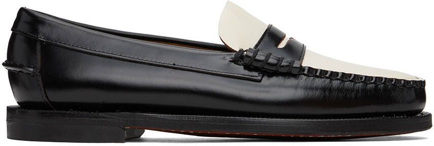 Sebago Black & White Classic Dan Loafers - Picture 5