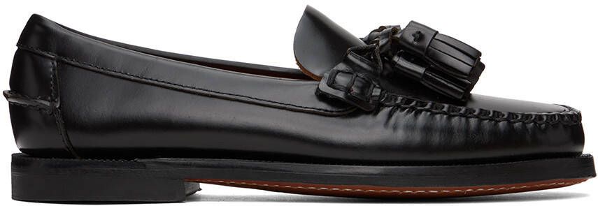 Sebago Black Will Triple Tassel Loafers - Picture 5