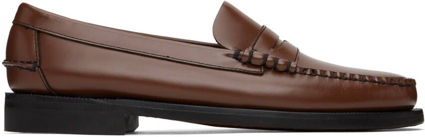 Sebago Brown Classic Dan Loafers - Picture 5