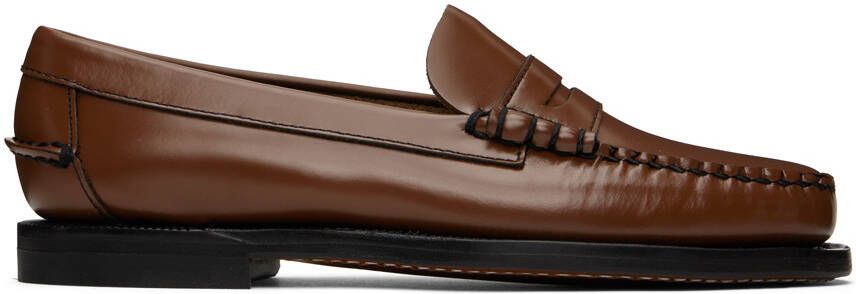 Sebago Brown Classic Dan Loafers - Picture 5