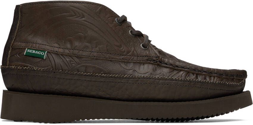 Sebago Brown Miwak Canoe Boots