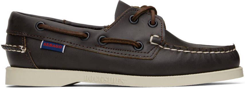 Sebago Brown Portland Boat Shoes - Picture 8
