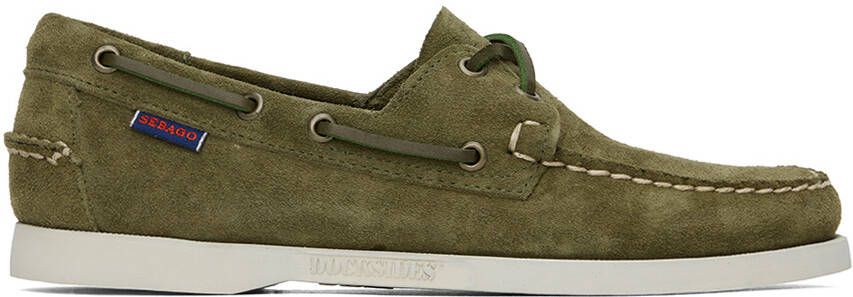 Sebago Green Portland Flesh Out Boat Shoes - Picture 5