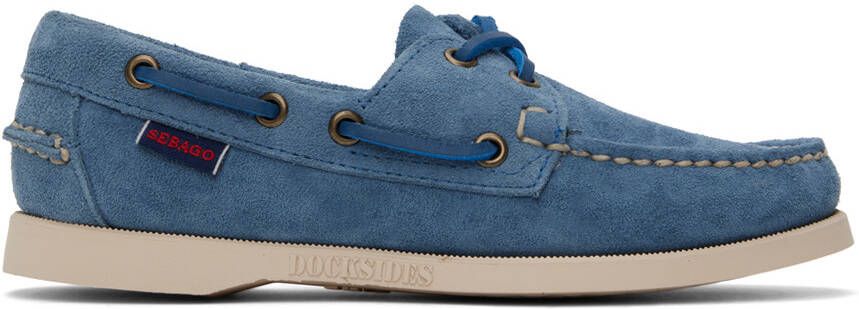 Sebago Indigo Portland Suede Loafers