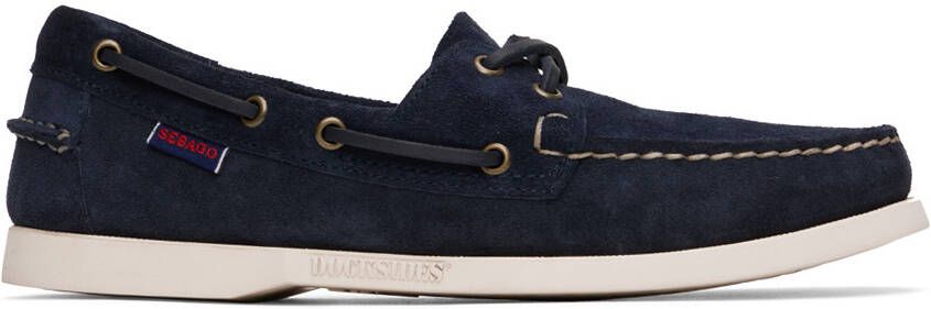 Sebago Navy Portland Boat Shoes