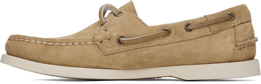 Sebago Beige Portland Flesh Out Boat Shoes - Picture 4
