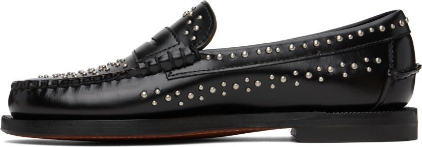Sebago Black Dan Studs Loafers - Picture 4