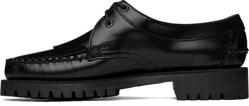 Sebago Black James Fringe Lug Oxfords - Picture 3