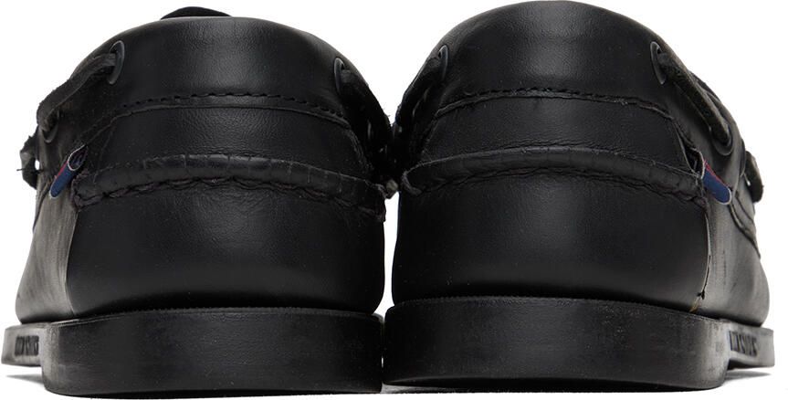 Sebago Black Portland Boat Shoes - Picture 2