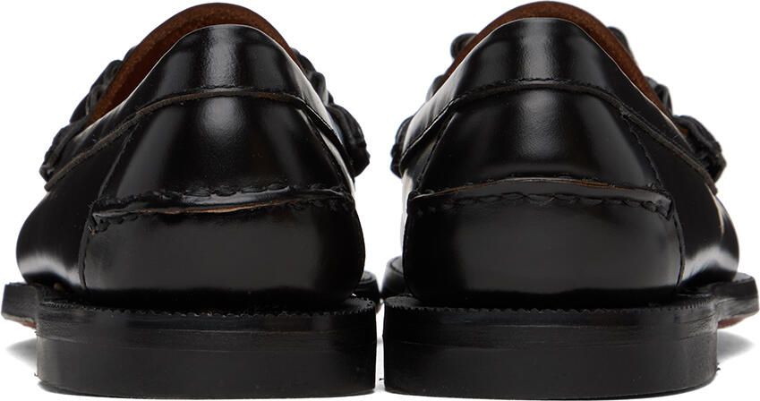 Sebago Black Will Triple Tassel Loafers