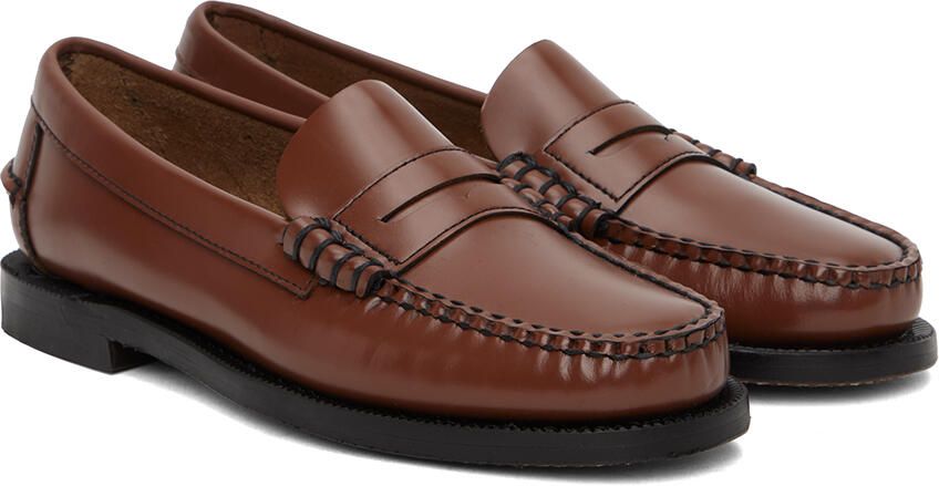 Sebago Brown Classic Dan Loafers