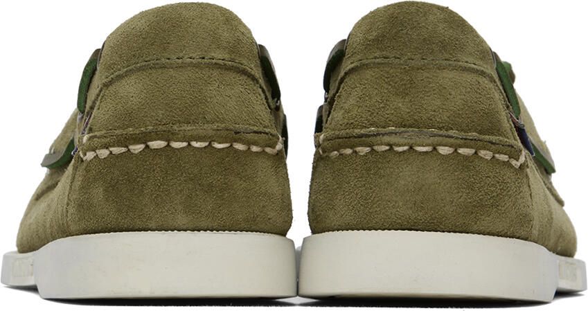 Sebago Green Portland Flesh Out Boat Shoes - Picture 2