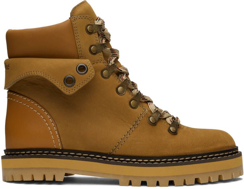 See by Chloé Beige Eileen Boots - Picture 5