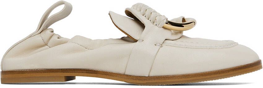 See by Chloé Beige Hana Loafers