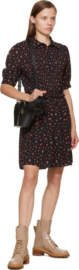 See by Chloé Beige Mallory Combat Boots - Picture 4