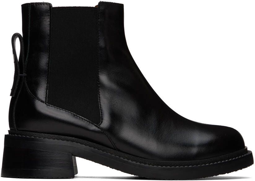 See by Chloé Black Bonni Chelsea Boots - Picture 5