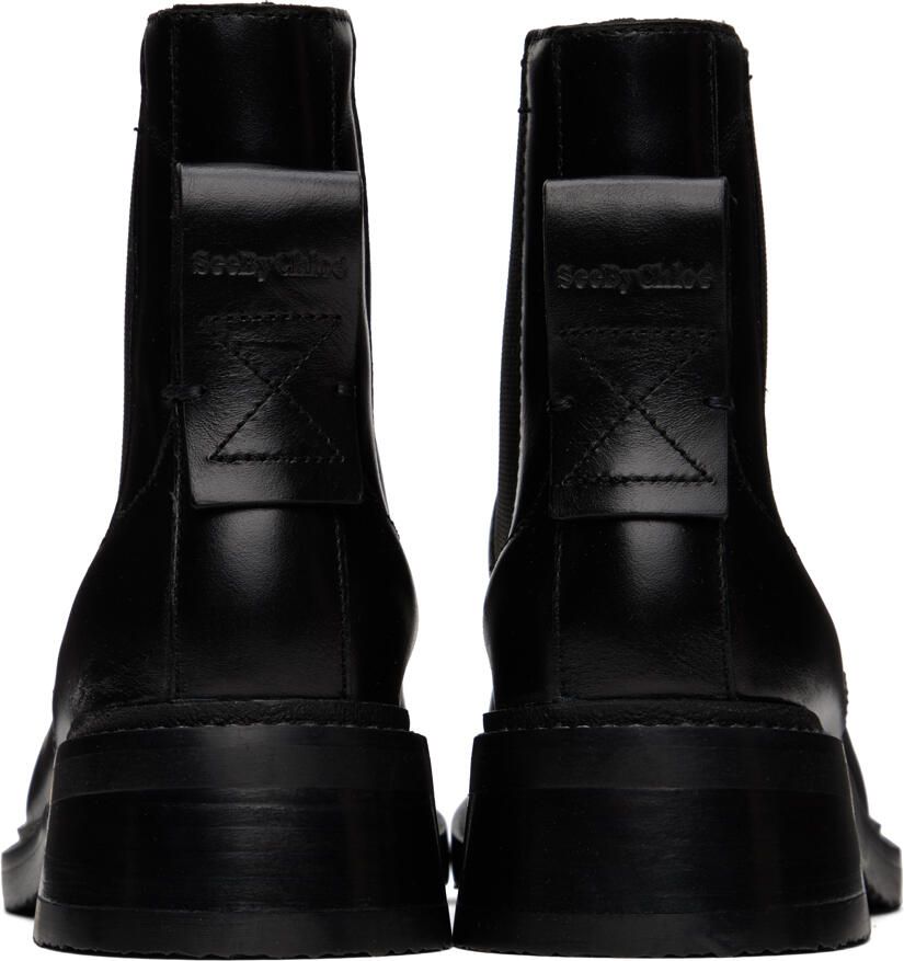 See by Chloé Black Bonni Chelsea Boots