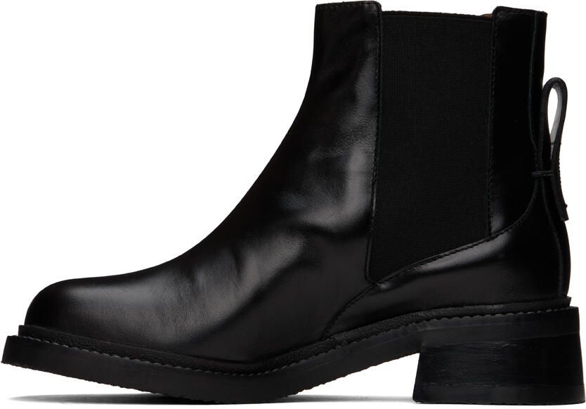 See by Chloé Black Bonni Chelsea Boots - Picture 3