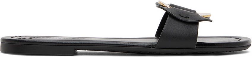 See by Chloé Black Chany Flat Sandals - Picture 5