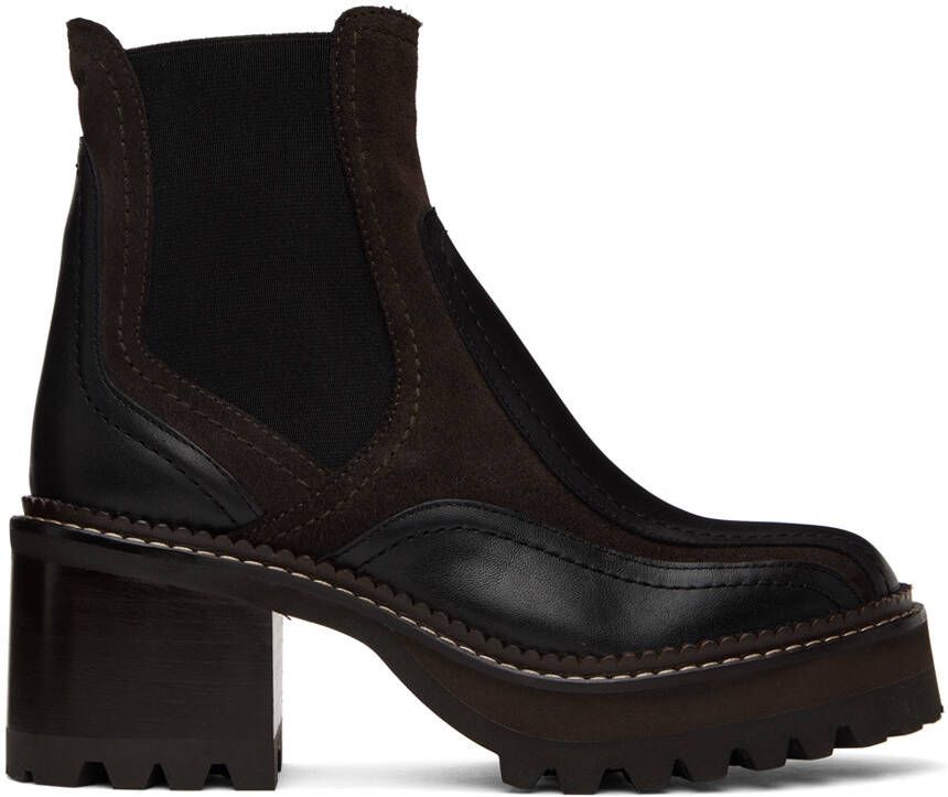 See by Chloé Black Dayna Boots