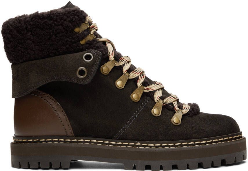 See by Chloé Black Eileen Boots - Picture 5