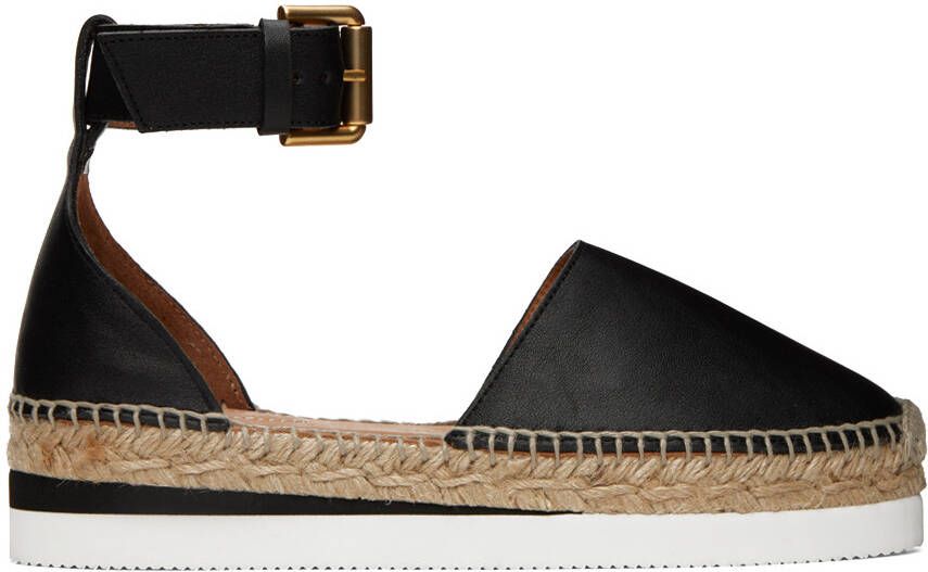 See by Chloé Black Glyn Espadrilles