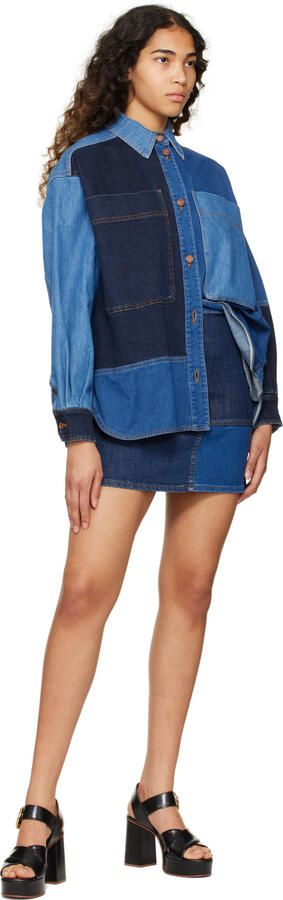 See by Chloé Black Lyna Heeled Sandals - Picture 4